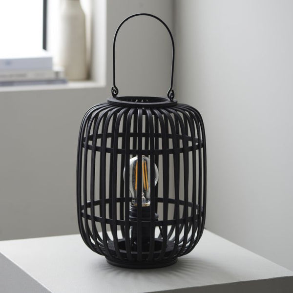 Ghedi Matteo Table Lamp Dark Bamboo — SantoLusso®