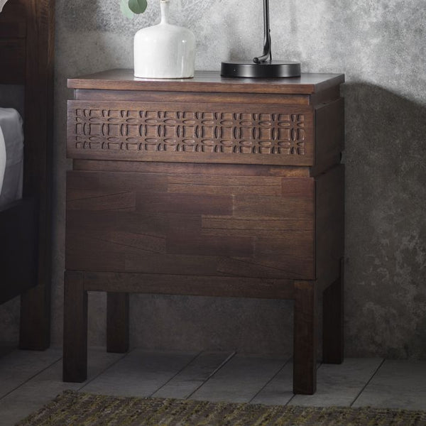 Ghedi Montone Retreat Bedside 2 Drawer Chest — SantoLusso®