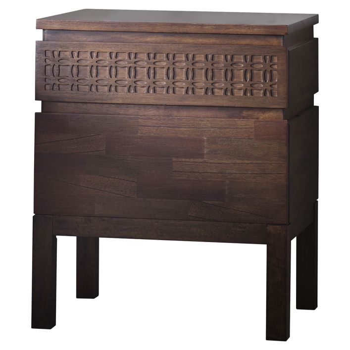 Ghedi Montone Retreat Bedside 2 Drawer Chest — SantoLusso®