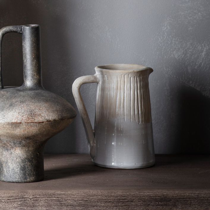 Ghedi Moresk Jug Matt White Large — SantoLusso®