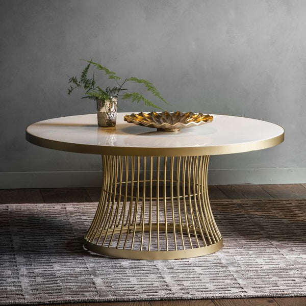 Ghedi Nolita Coffee Table Champagne — SantoLusso®