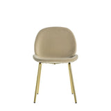 Ghedi Nure Chair Oatmeal Velvet (2 Pack) — SantoLusso®