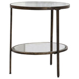 Ghedi Ora Side Table Bronze — SantoLusso®