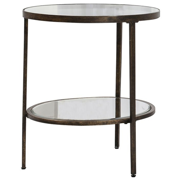 Ghedi Ora Side Table Bronze — SantoLusso®
