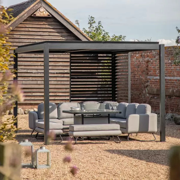 Ghedi Oras Pergola Black — SantoLusso®