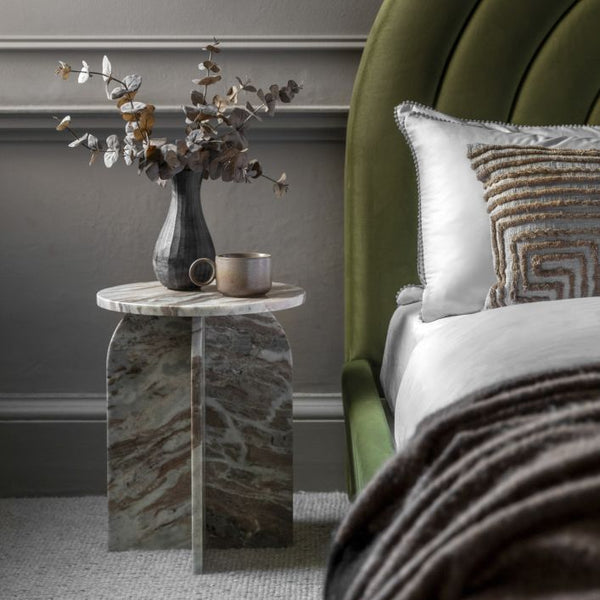 Ghedi Oresto Side Table Natural — SantoLusso®