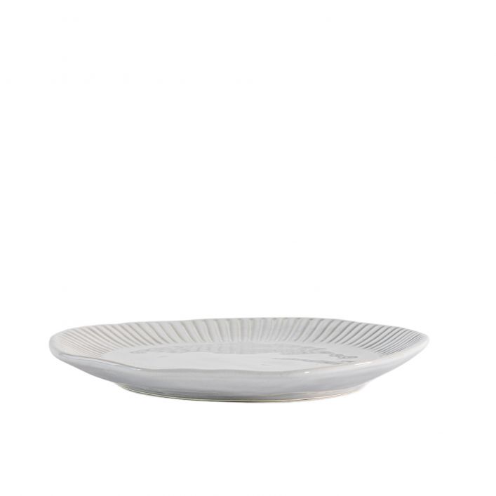 Ghedi Organic Ridged Side Plate (4pk) — SantoLusso®