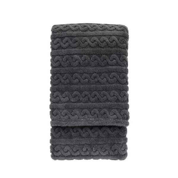 Ghedi Pavva Twist Knit Grey 130x170cm — SantoLusso®