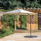 Ghedi Pernita 3m Cantilever Parasol Cream — SantoLusso®