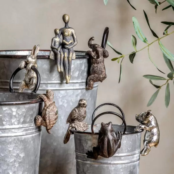 Ghedi Philip Frog Pot Hanger Antique (2 Pack) — SantoLusso®