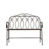 Ghedi Pierro Outdoor Bench Noir — SantoLusso®