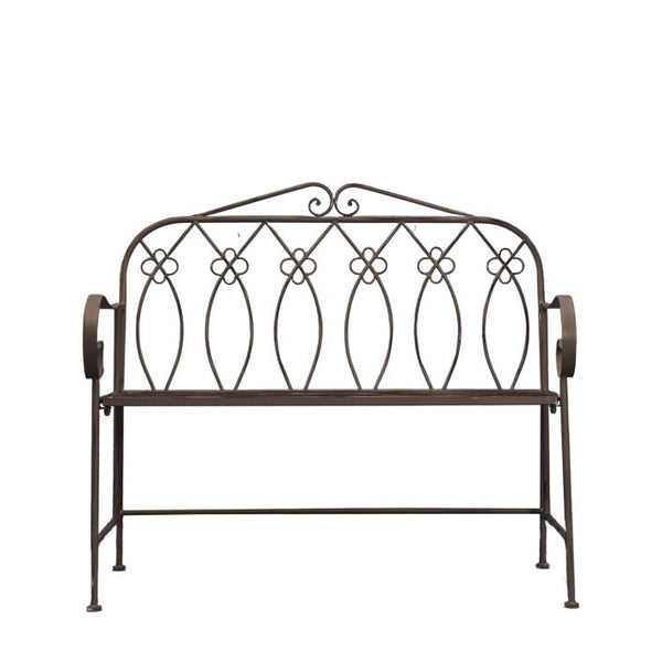 Ghedi Pierro Outdoor Bench Noir — SantoLusso®