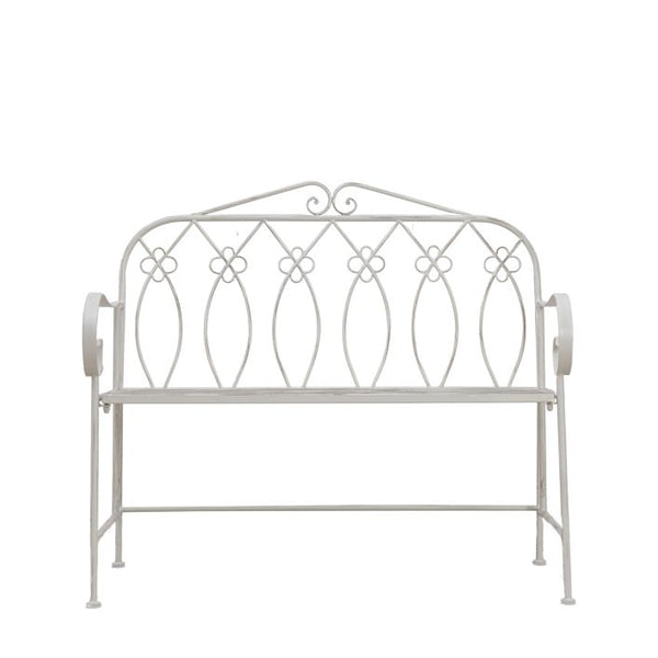 Ghedi Pierro Outdoor Bench Vanilla — SantoLusso®