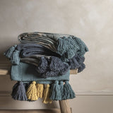 Ghedi Plomba Throw Teal — SantoLusso®