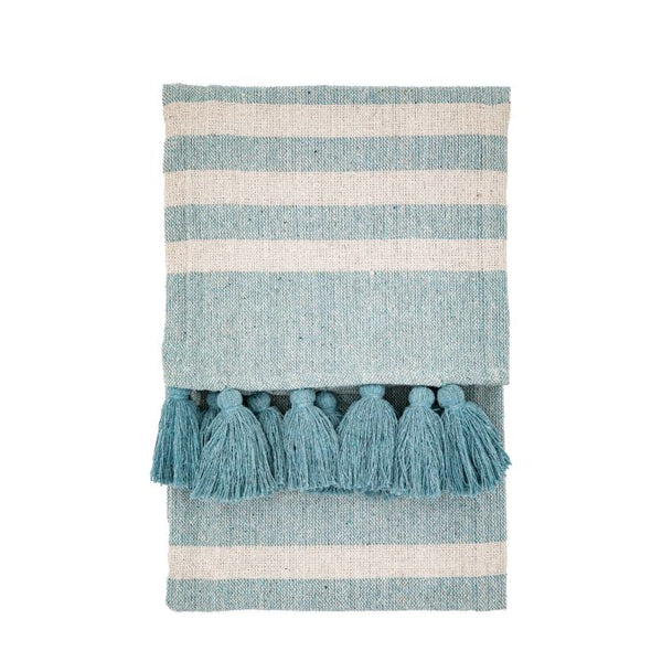 Ghedi Plomba Throw Teal — SantoLusso®