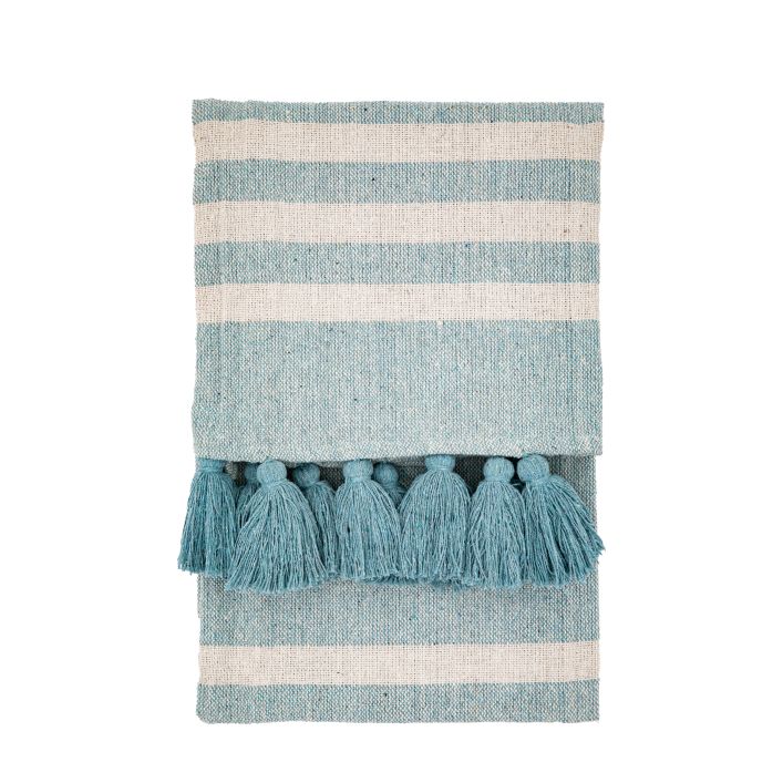 Ghedi Plomba Throw Teal — SantoLusso®