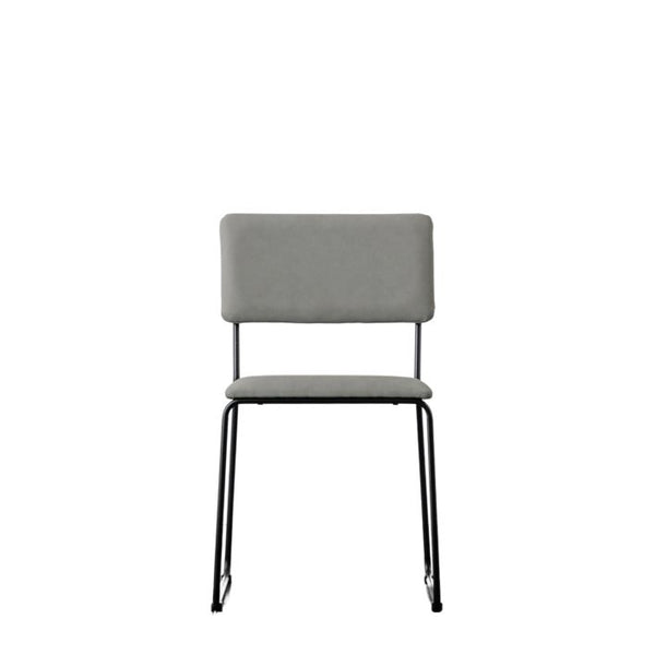 Ghedi Potenza Dining Chair Silver Grey (2 Pack) — SantoLusso®