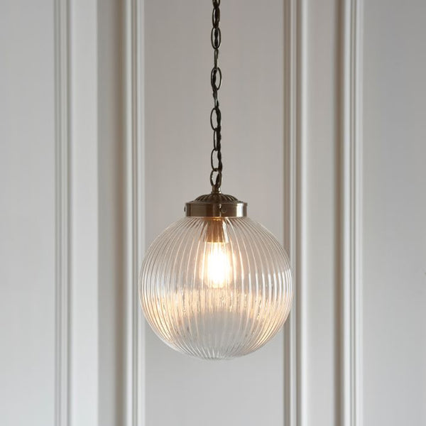 Ghedi Rialta Pendant Light Clear Glass Small — SantoLusso®