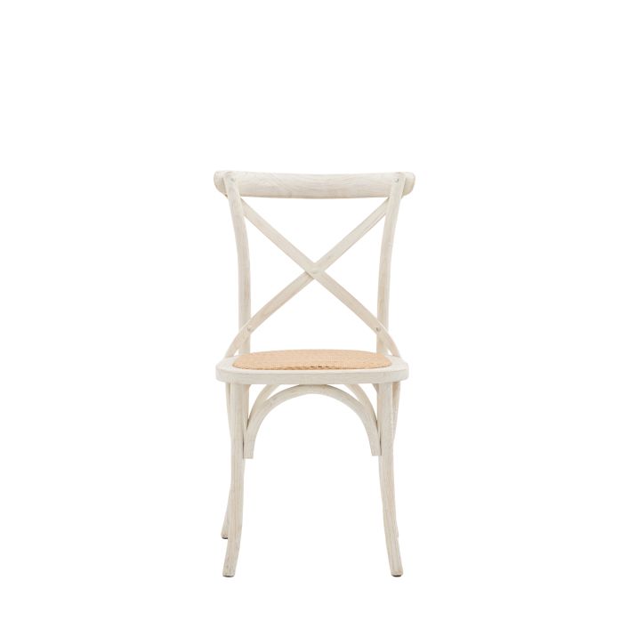 Ghedi Rigard Chair White Rattan (2 Pack) — SantoLusso®