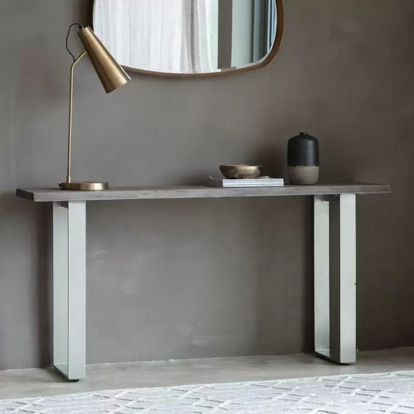 Ghedi Rovella Console Table Grey — SantoLusso®