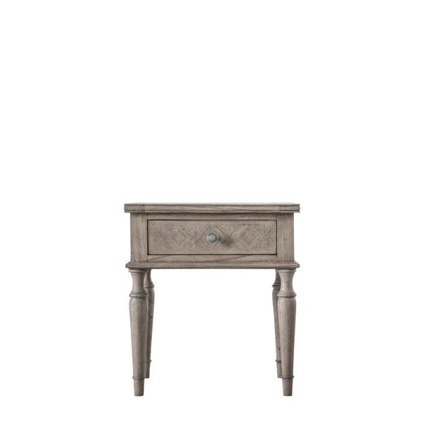 Ghedi Segre 1 Drawer Side Table — SantoLusso®