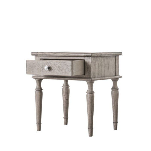 Ghedi Segre 1 Drawer Side Table — SantoLusso®