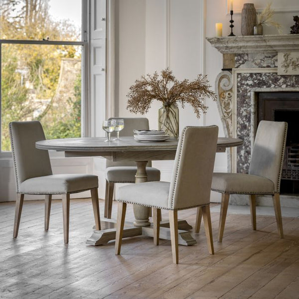 Ghedi Segre Round Extending Dining Table — SantoLusso®