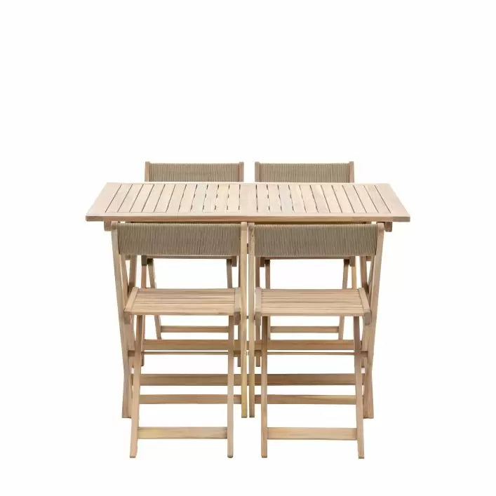 Ghedi Serrali Folding Dining Set — SantoLusso®