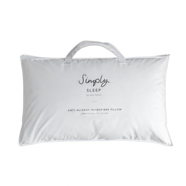 Ghedi Simply Sleep Anti Allergy Microfibre Pillow — SantoLusso®