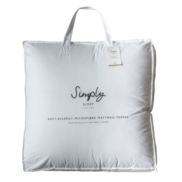 Ghedi Simply Sleep Microfibre Topper Superking — SantoLusso®