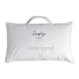 Ghedi Simply Sleep White Goose Feather & Down Pillow — SantoLusso®