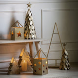 Ghedi Starry Lantern Large Antique Gold — SantoLusso®