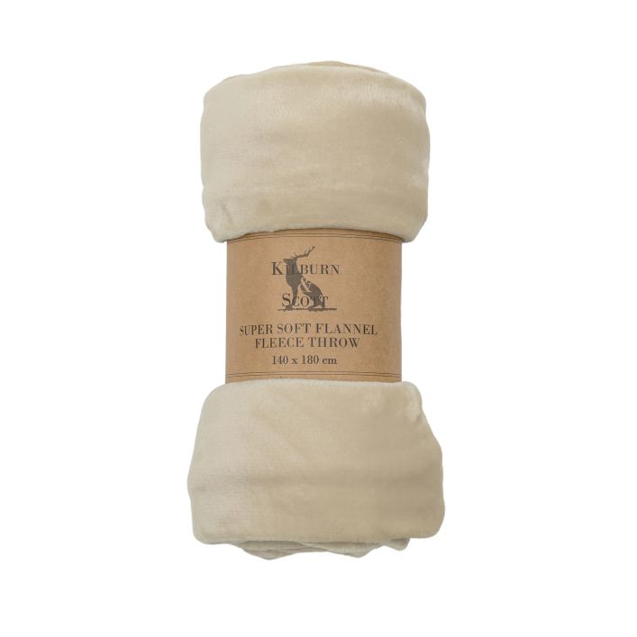 Ghedi Succa Flannel Fleece Oatmeal — SantoLusso®
