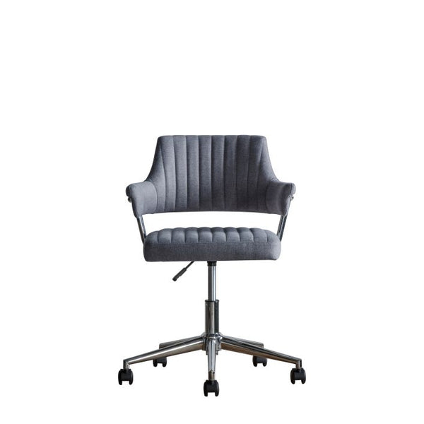 Ghedi Tadone Swivel Chair Charcoal — SantoLusso®