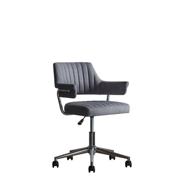 Ghedi Tadone Swivel Chair Charcoal — SantoLusso®