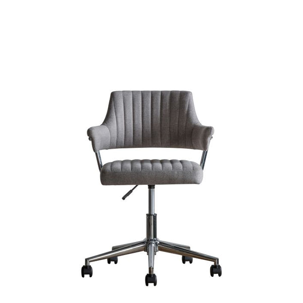 Ghedi Tadone Swivel Chair Grey — SantoLusso®