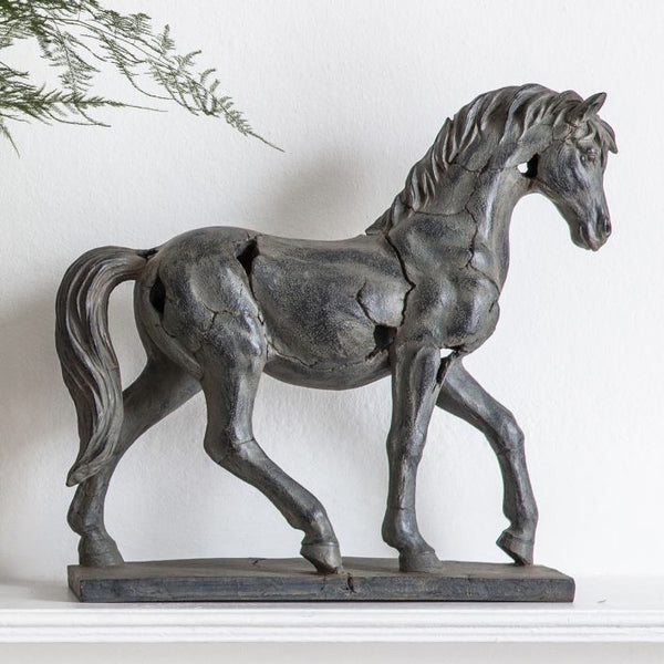 Ghedi Tamir Antique Horse Statue — SantoLusso®