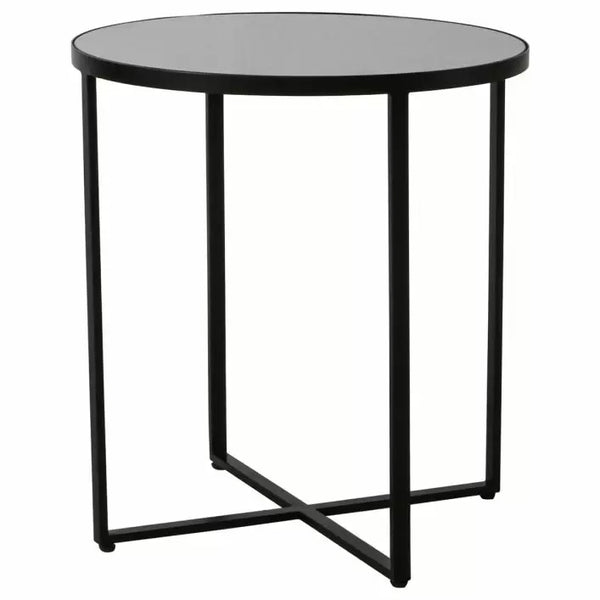Ghedi Terancio Side Table Black — SantoLusso®