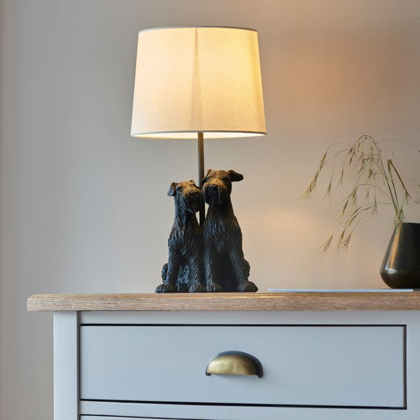 Ghedi Terrier 1 Table Lamp Black — SantoLusso®