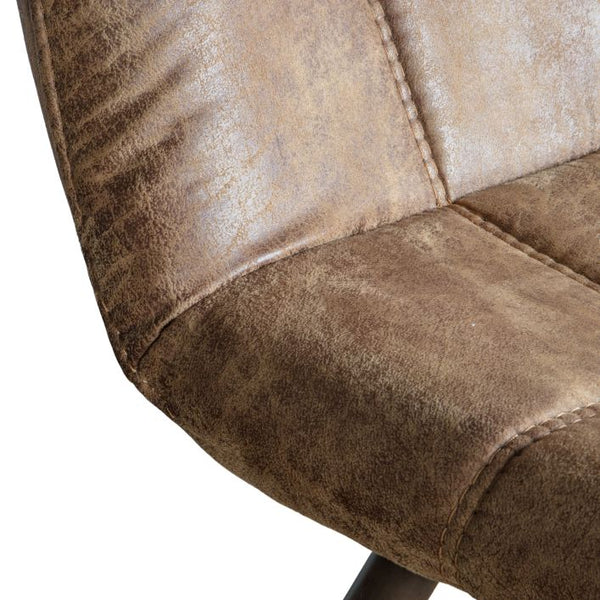 Ghedi Tiervo Brown Chair (2 Pack) — SantoLusso®
