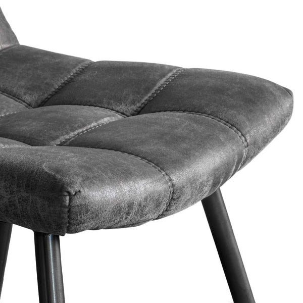 Ghedi Tiervo Grey Chair (2 Pack) — SantoLusso®