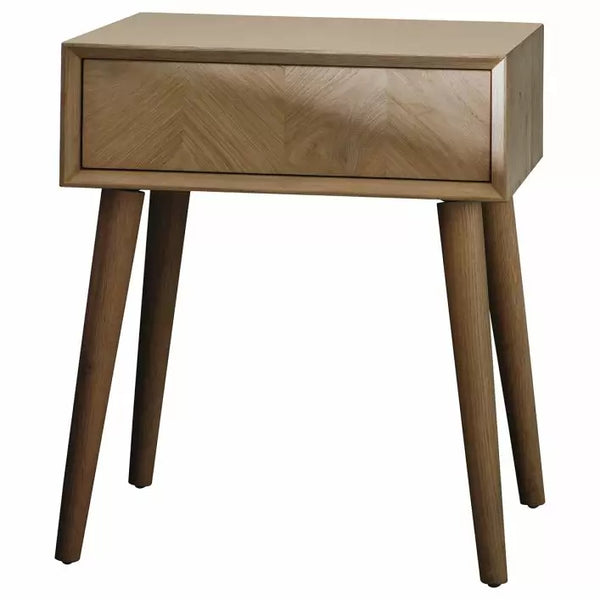 Ghedi Tormes 1 Drawer Side Table — SantoLusso®