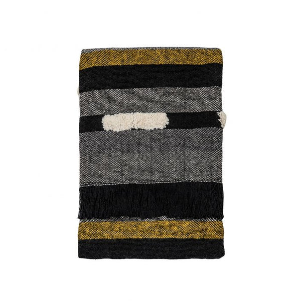 Ghedi Trassi Blocks Throw with Fringe — SantoLusso®