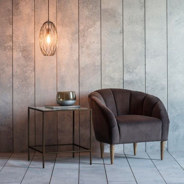 Ghedi Ulla Side Table Bronze — SantoLusso®