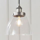 Ghedi Vespera 1 Pendant Light Brushed Silver — SantoLusso®