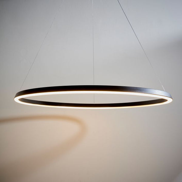 Ghedi Vettali 1 Pendant Light Black — SantoLusso®