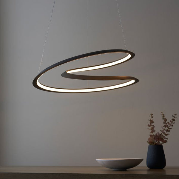 Ghedi Vettali 1 Pendant Light Swirl — SantoLusso®