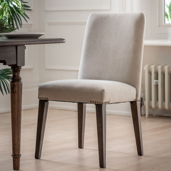 Ghedi Vialla Chair Cement Linen (2 Pack) — SantoLusso®