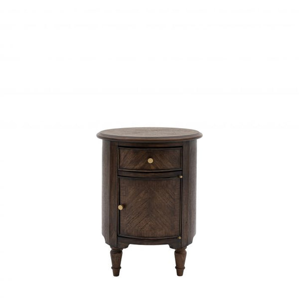 Ghedi Vialla Drum Side Table — SantoLusso®