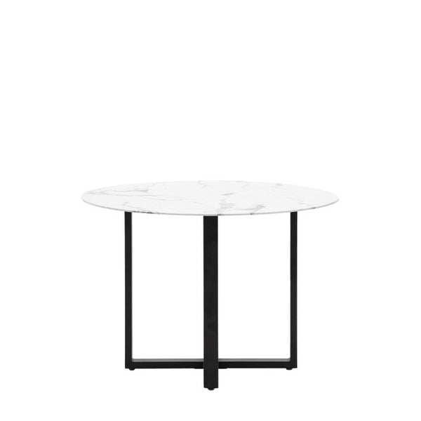 Ghedi Viri Dining Table White Effect — SantoLusso®